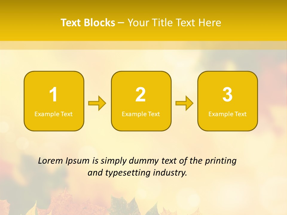 Light Nature Closeup PowerPoint Template