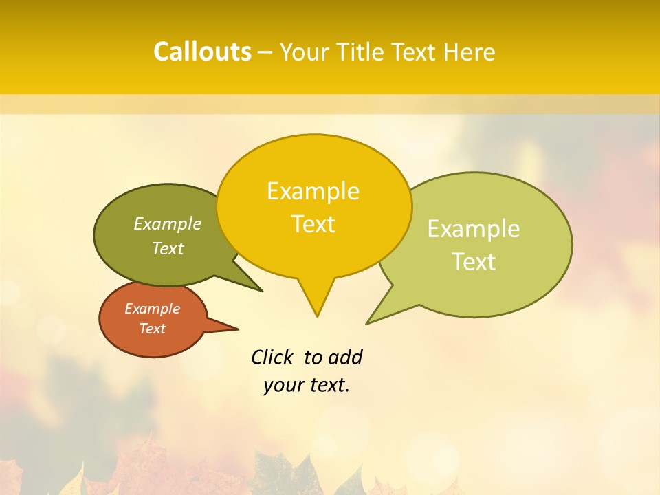 Light Nature Closeup PowerPoint Template