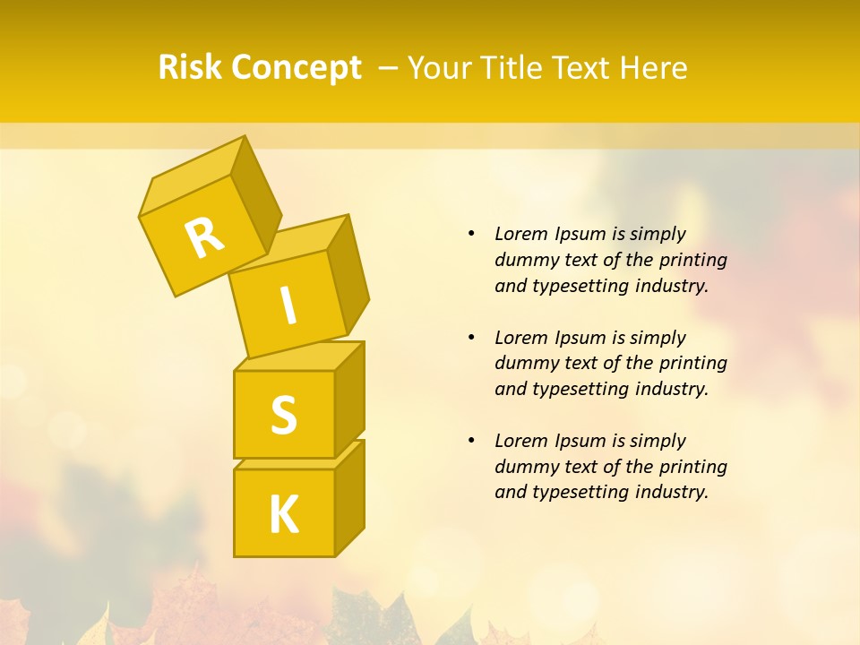 Light Nature Closeup PowerPoint Template