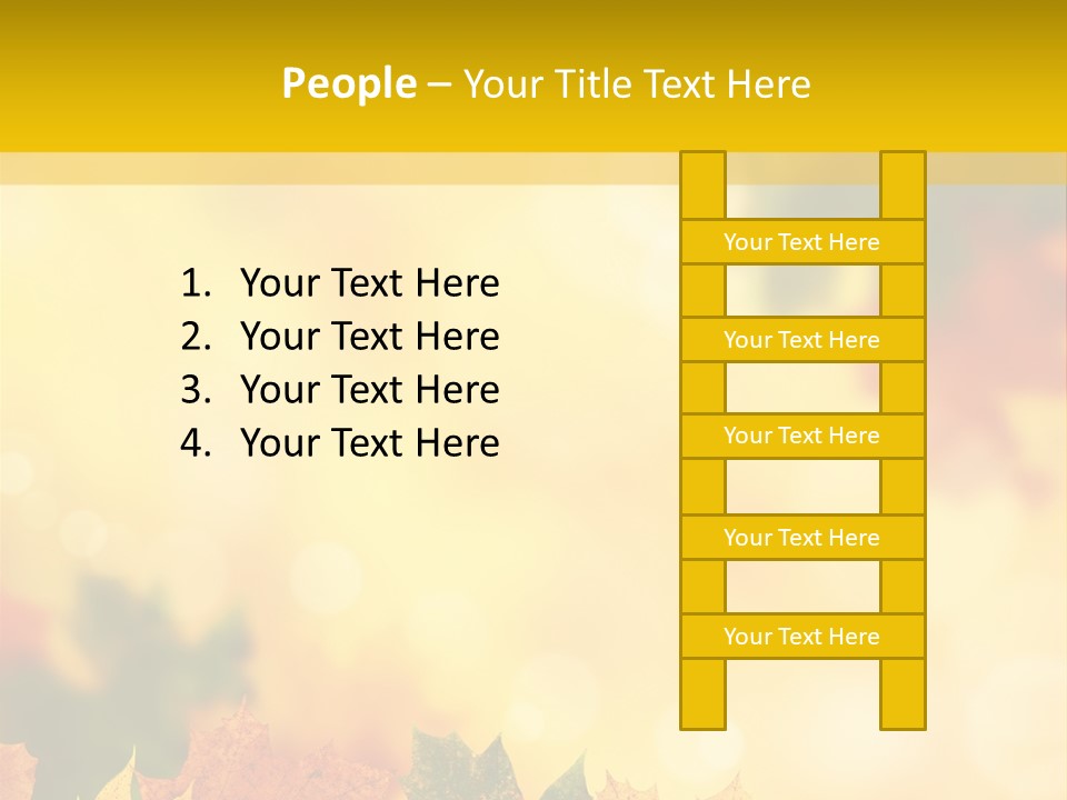 Light Nature Closeup PowerPoint Template