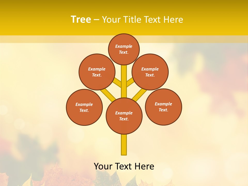 Light Nature Closeup PowerPoint Template