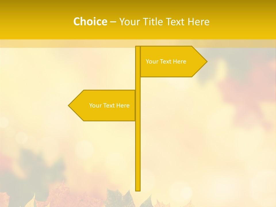 Light Nature Closeup PowerPoint Template