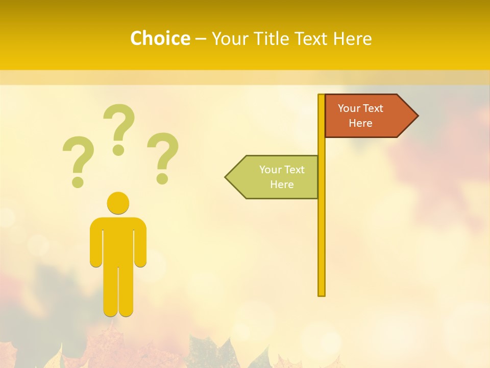 Light Nature Closeup PowerPoint Template