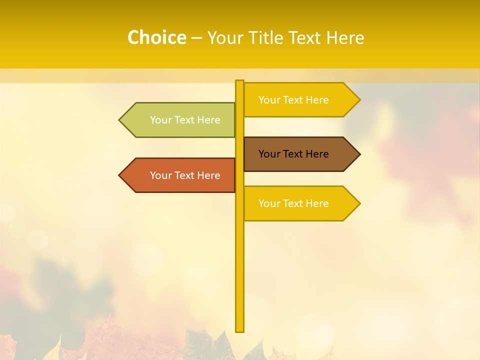 Light Nature Closeup PowerPoint Template