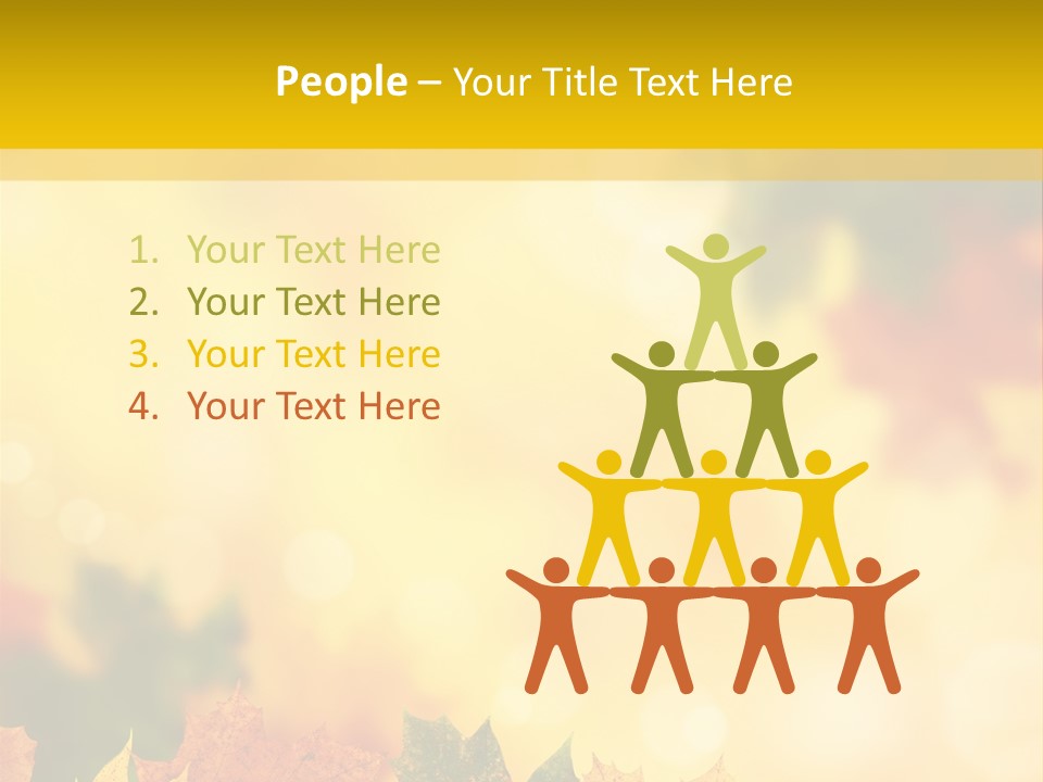 Light Nature Closeup PowerPoint Template