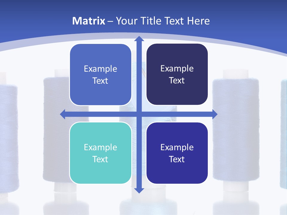Yarn Material Repair PowerPoint Template