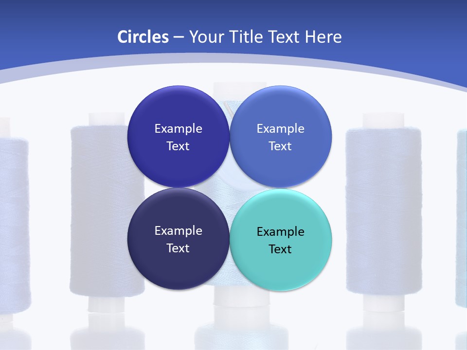 Yarn Material Repair PowerPoint Template