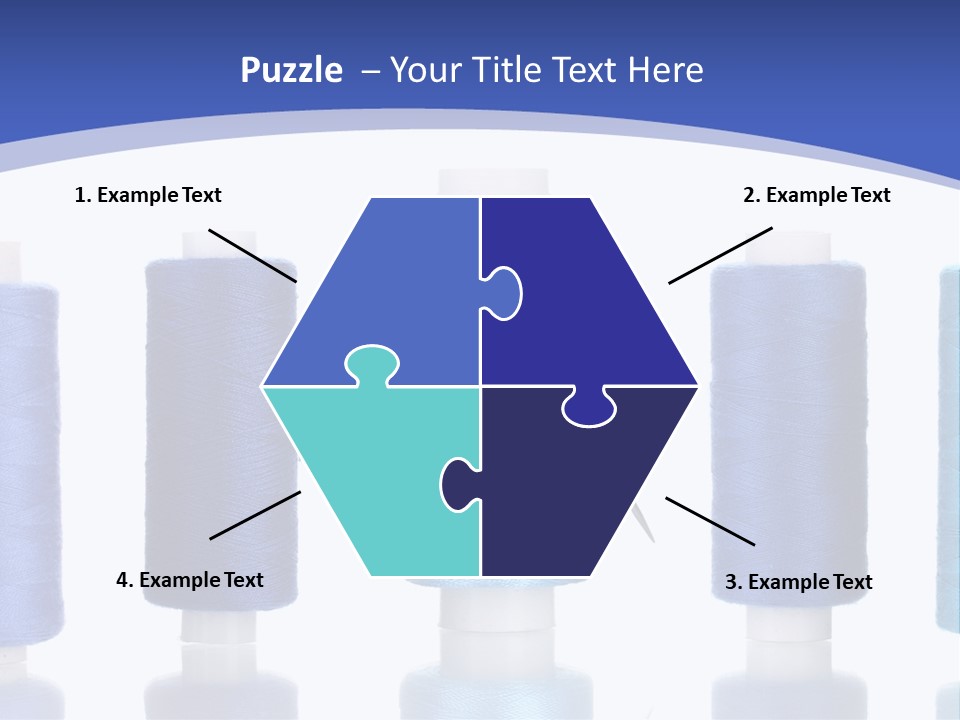 Yarn Material Repair PowerPoint Template