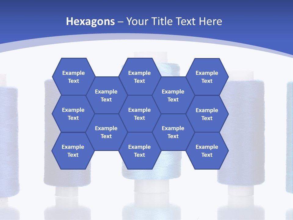 Yarn Material Repair PowerPoint Template