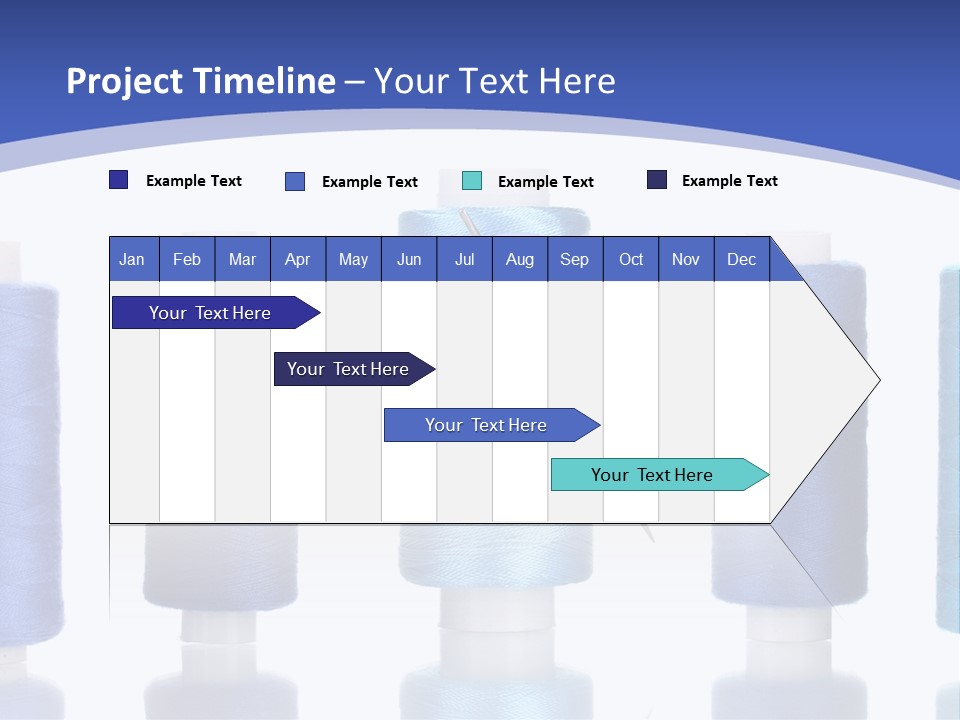 Yarn Material Repair PowerPoint Template