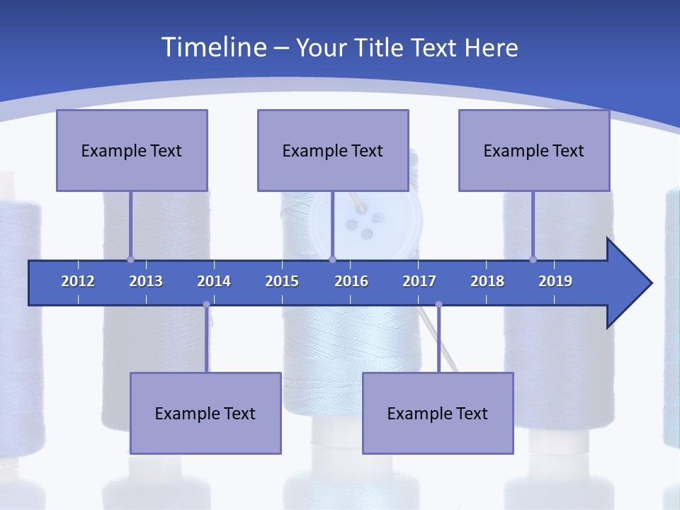 Yarn Material Repair PowerPoint Template
