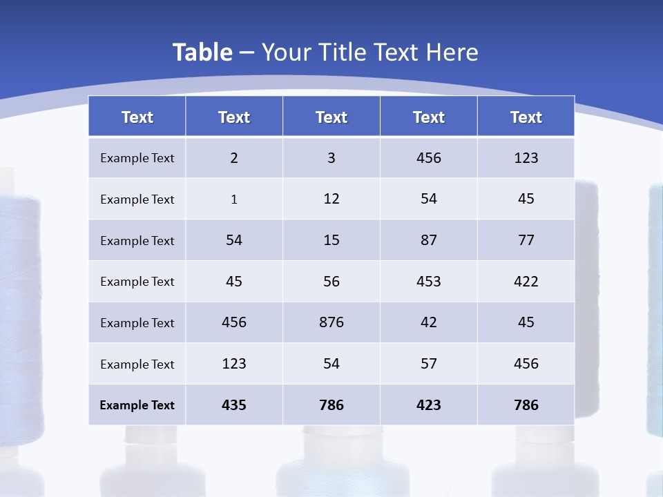 Yarn Material Repair PowerPoint Template