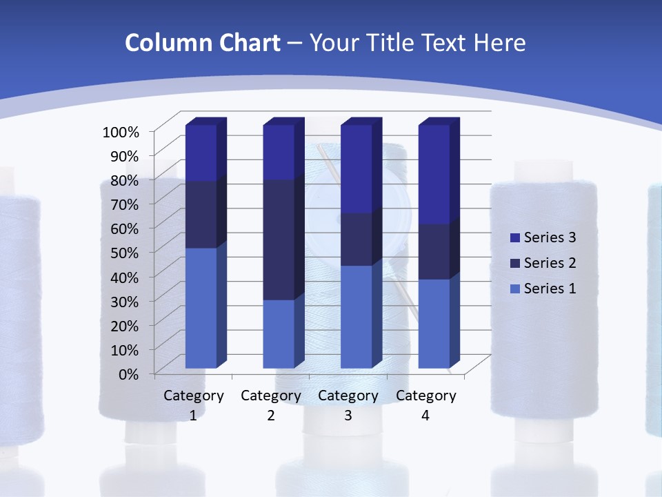 Yarn Material Repair PowerPoint Template