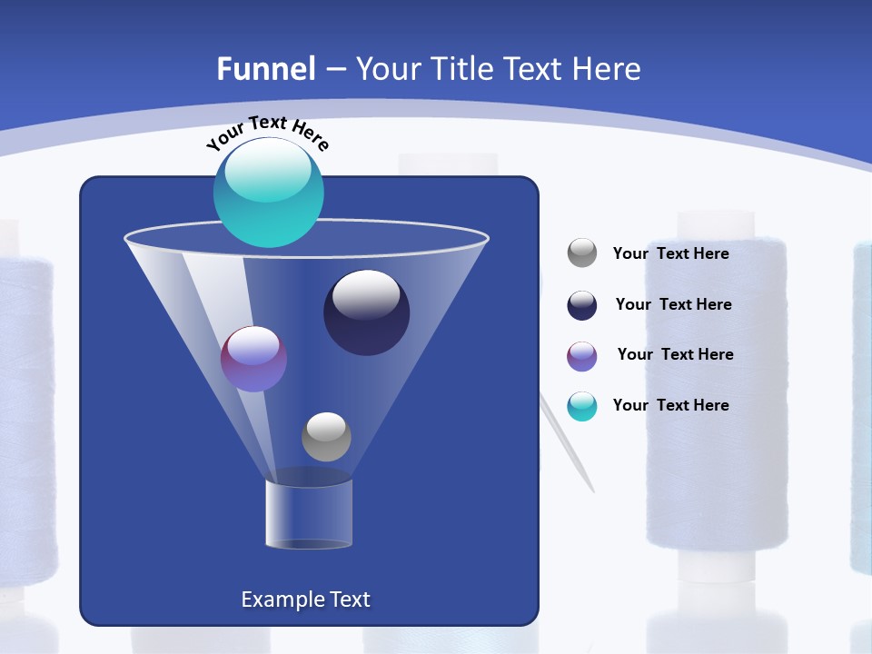 Yarn Material Repair PowerPoint Template
