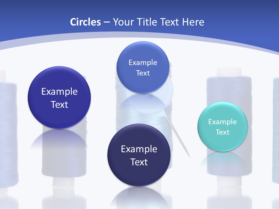 Yarn Material Repair PowerPoint Template
