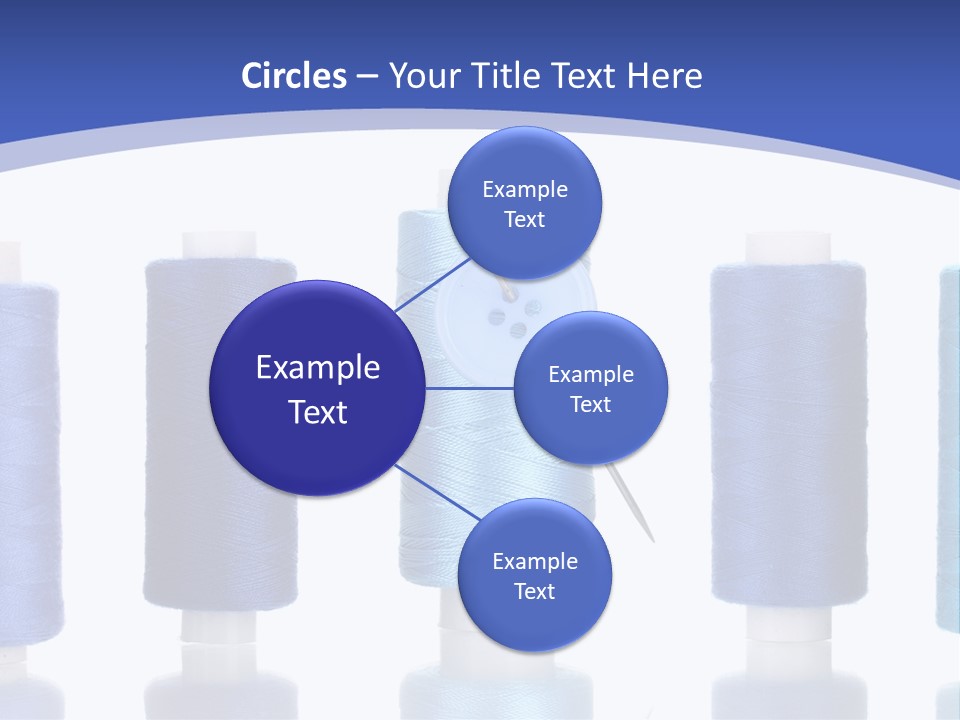 Yarn Material Repair PowerPoint Template