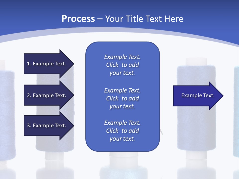 Yarn Material Repair PowerPoint Template