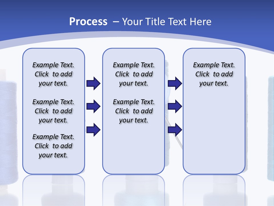 Yarn Material Repair PowerPoint Template
