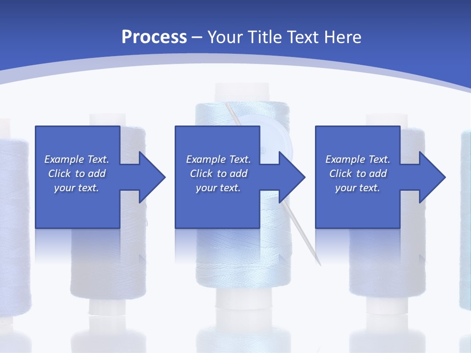 Yarn Material Repair PowerPoint Template