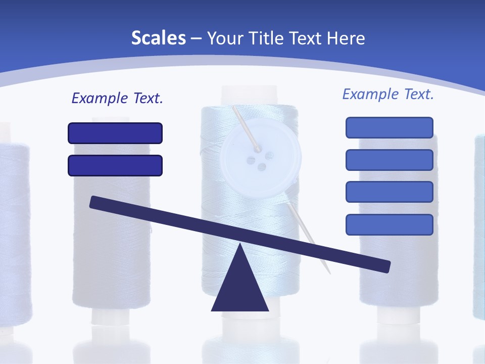 Yarn Material Repair PowerPoint Template