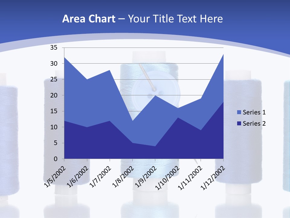 Yarn Material Repair PowerPoint Template