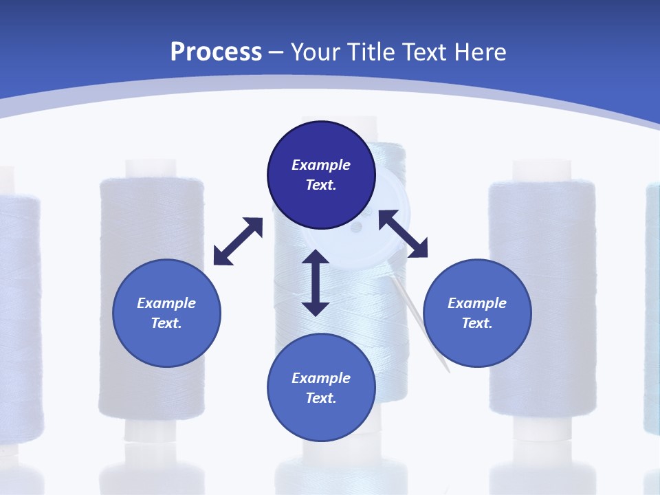 Yarn Material Repair PowerPoint Template