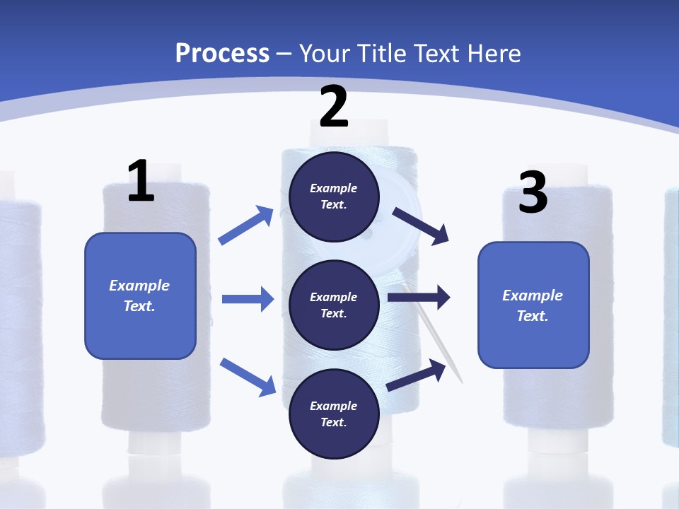 Yarn Material Repair PowerPoint Template