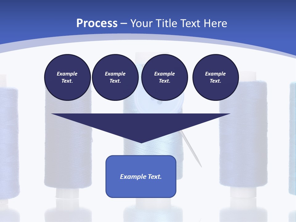 Yarn Material Repair PowerPoint Template