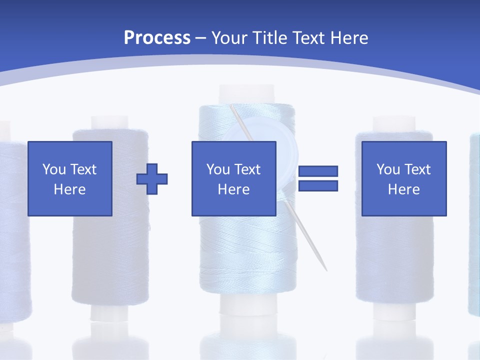 Yarn Material Repair PowerPoint Template