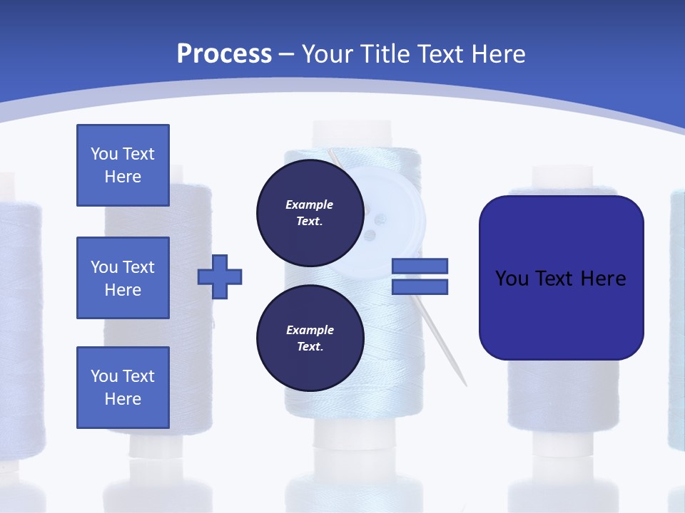 Yarn Material Repair PowerPoint Template