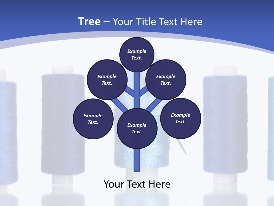 Yarn Material Repair PowerPoint Template