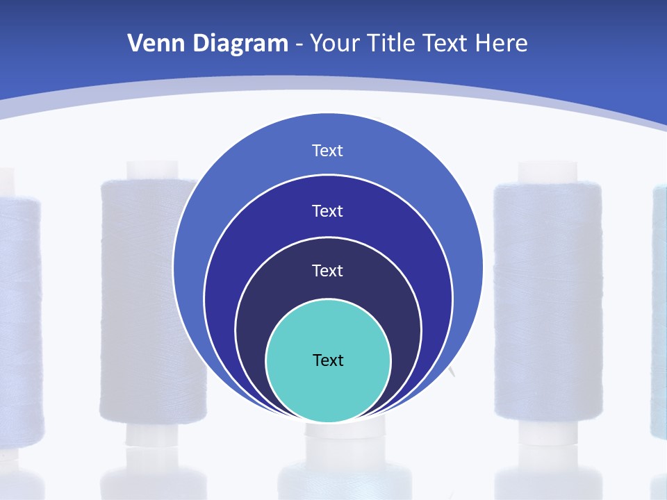 Yarn Material Repair PowerPoint Template