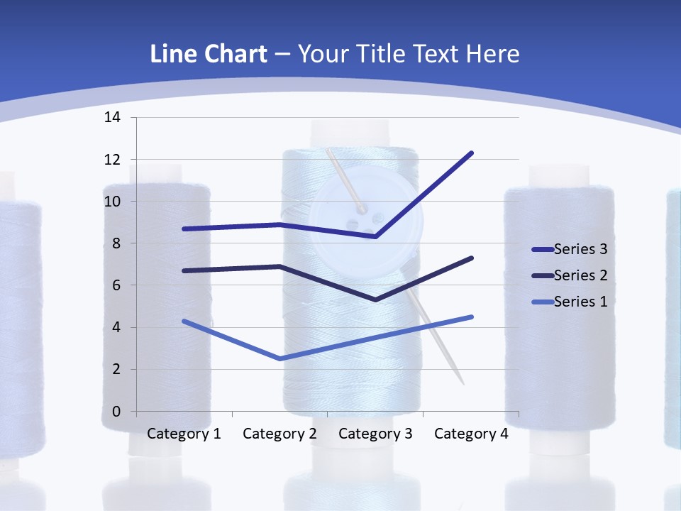 Yarn Material Repair PowerPoint Template