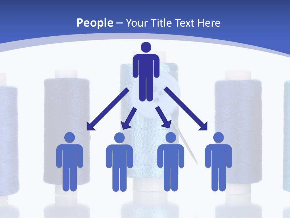 Yarn Material Repair PowerPoint Template