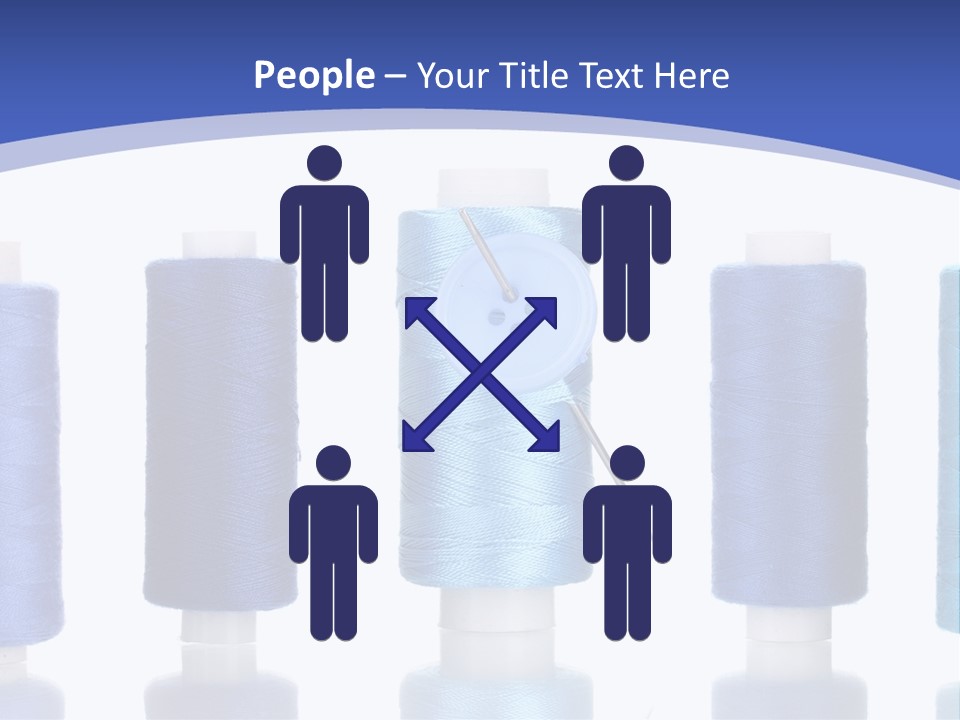 Yarn Material Repair PowerPoint Template