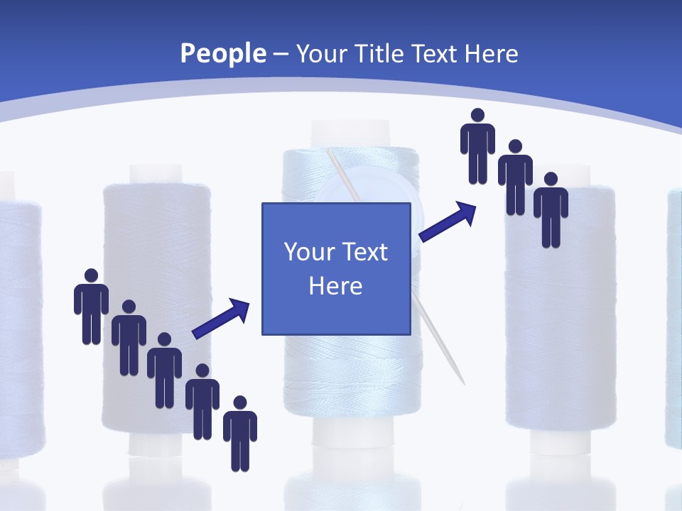 Yarn Material Repair PowerPoint Template