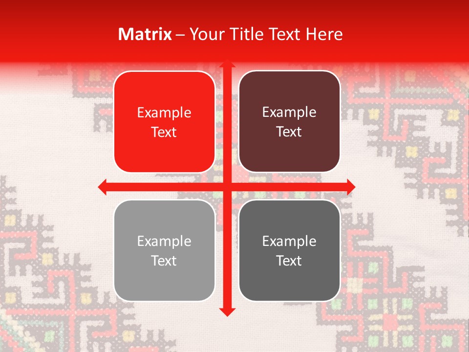 Traditional Lappet Creativity PowerPoint Template