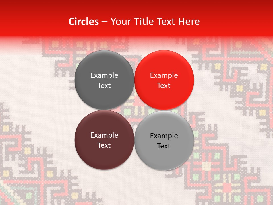 Traditional Lappet Creativity PowerPoint Template