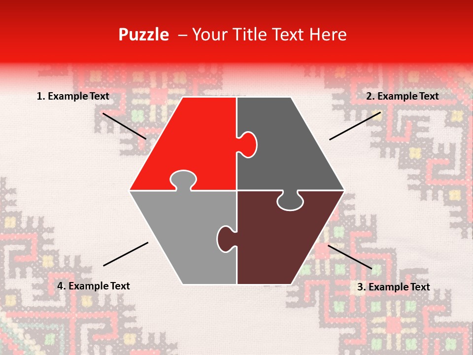 Traditional Lappet Creativity PowerPoint Template