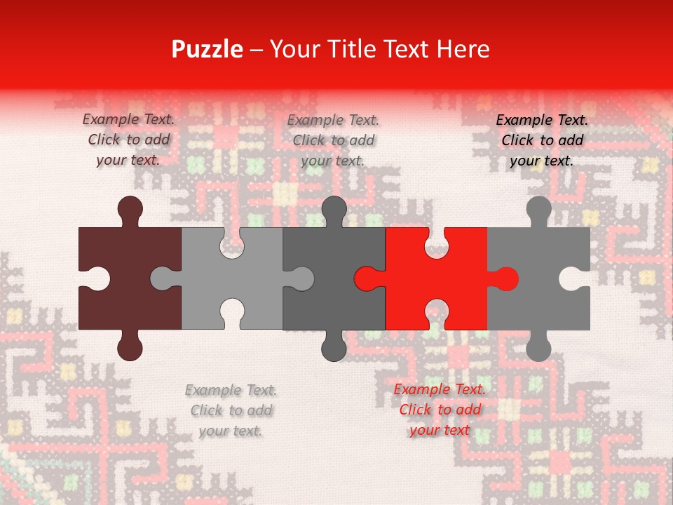 Traditional Lappet Creativity PowerPoint Template