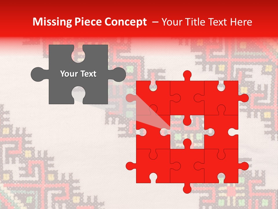 Traditional Lappet Creativity PowerPoint Template