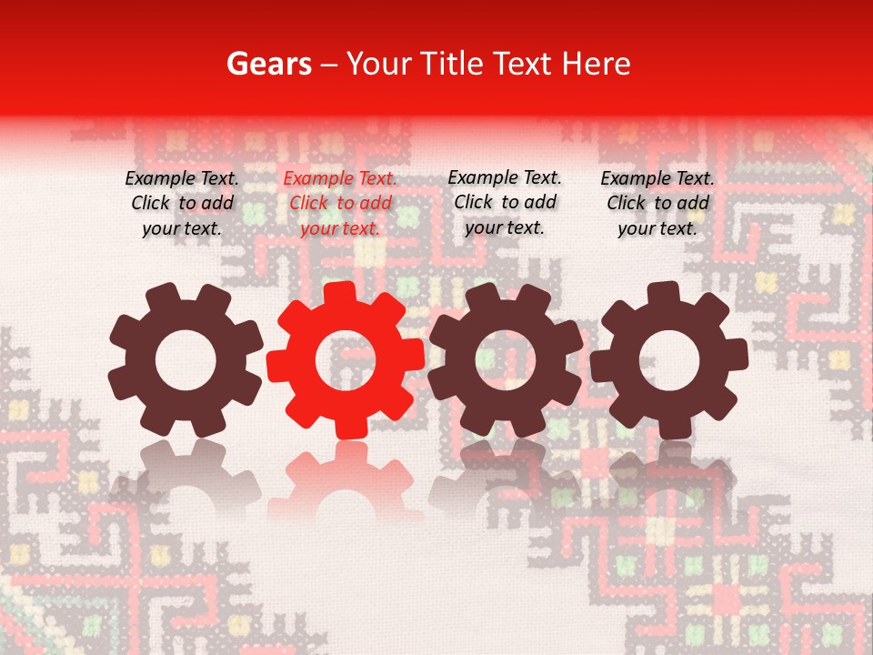 Traditional Lappet Creativity PowerPoint Template