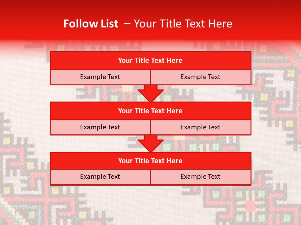 Traditional Lappet Creativity PowerPoint Template