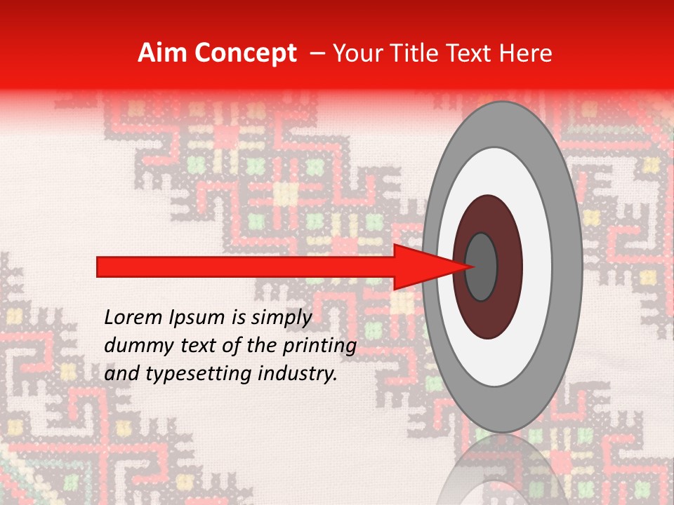 Traditional Lappet Creativity PowerPoint Template