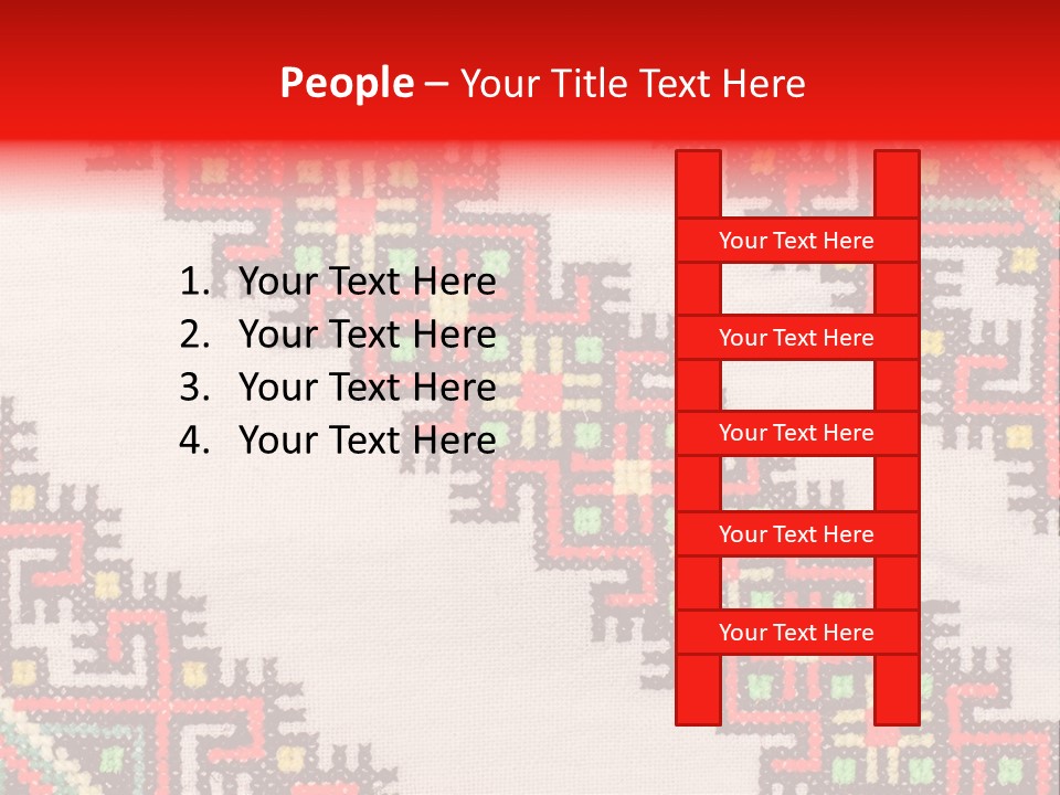 Traditional Lappet Creativity PowerPoint Template