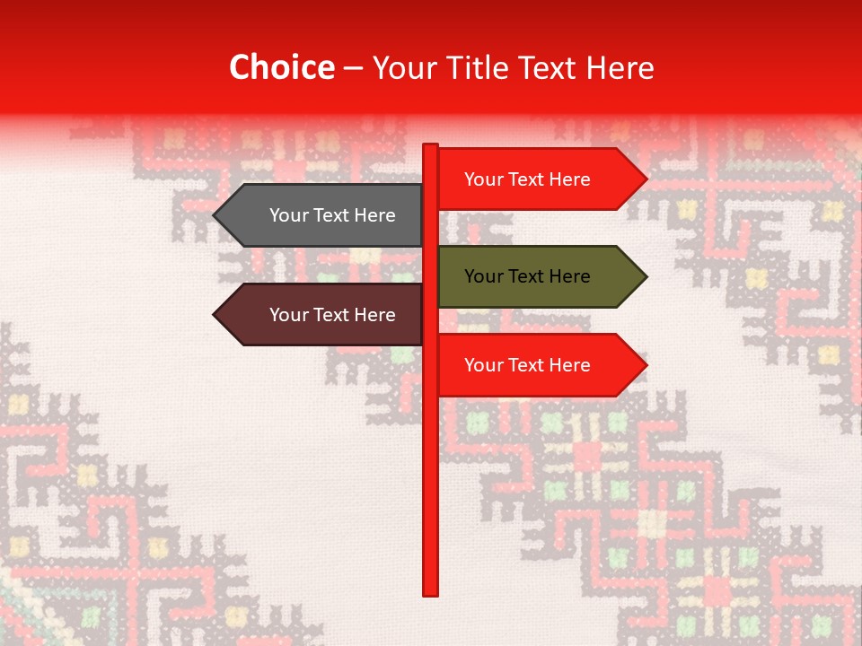 Traditional Lappet Creativity PowerPoint Template