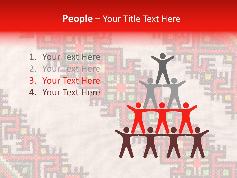 Traditional Lappet Creativity PowerPoint Template