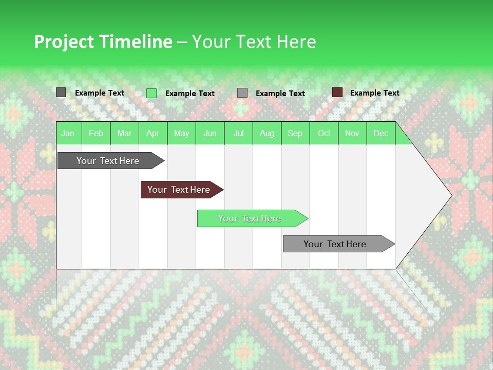 Creativity Shape Handicraft PowerPoint Template