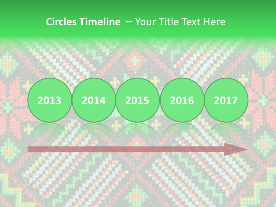 Creativity Shape Handicraft PowerPoint Template