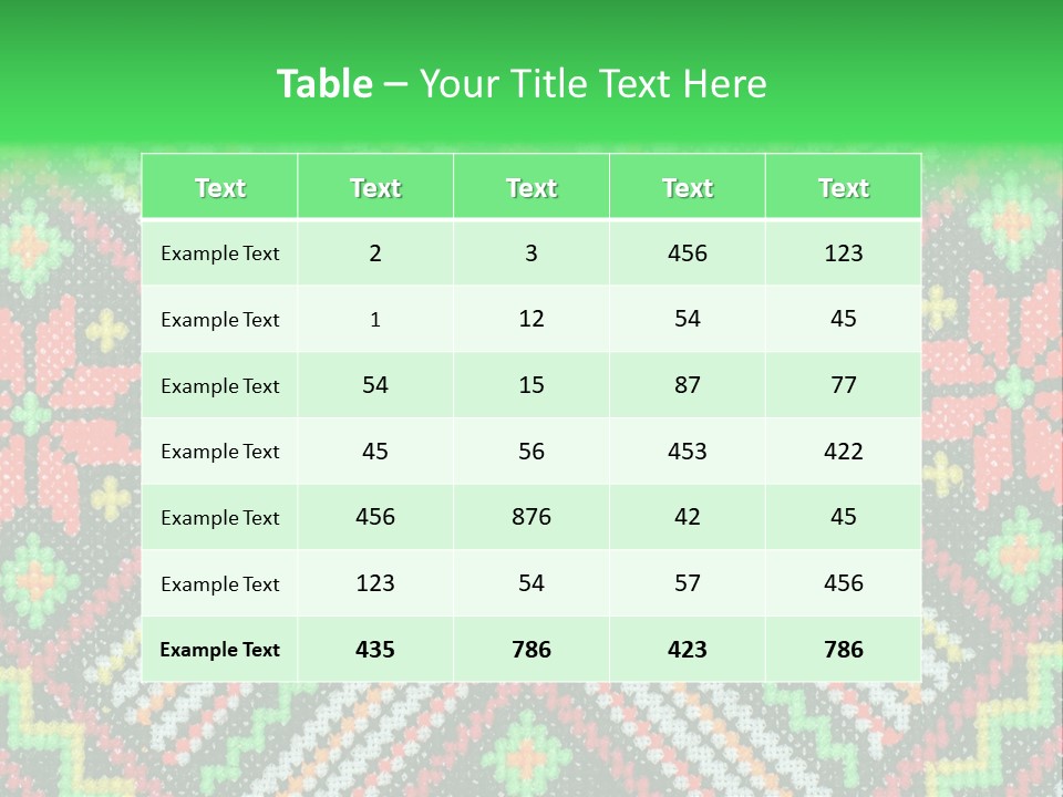 Creativity Shape Handicraft PowerPoint Template